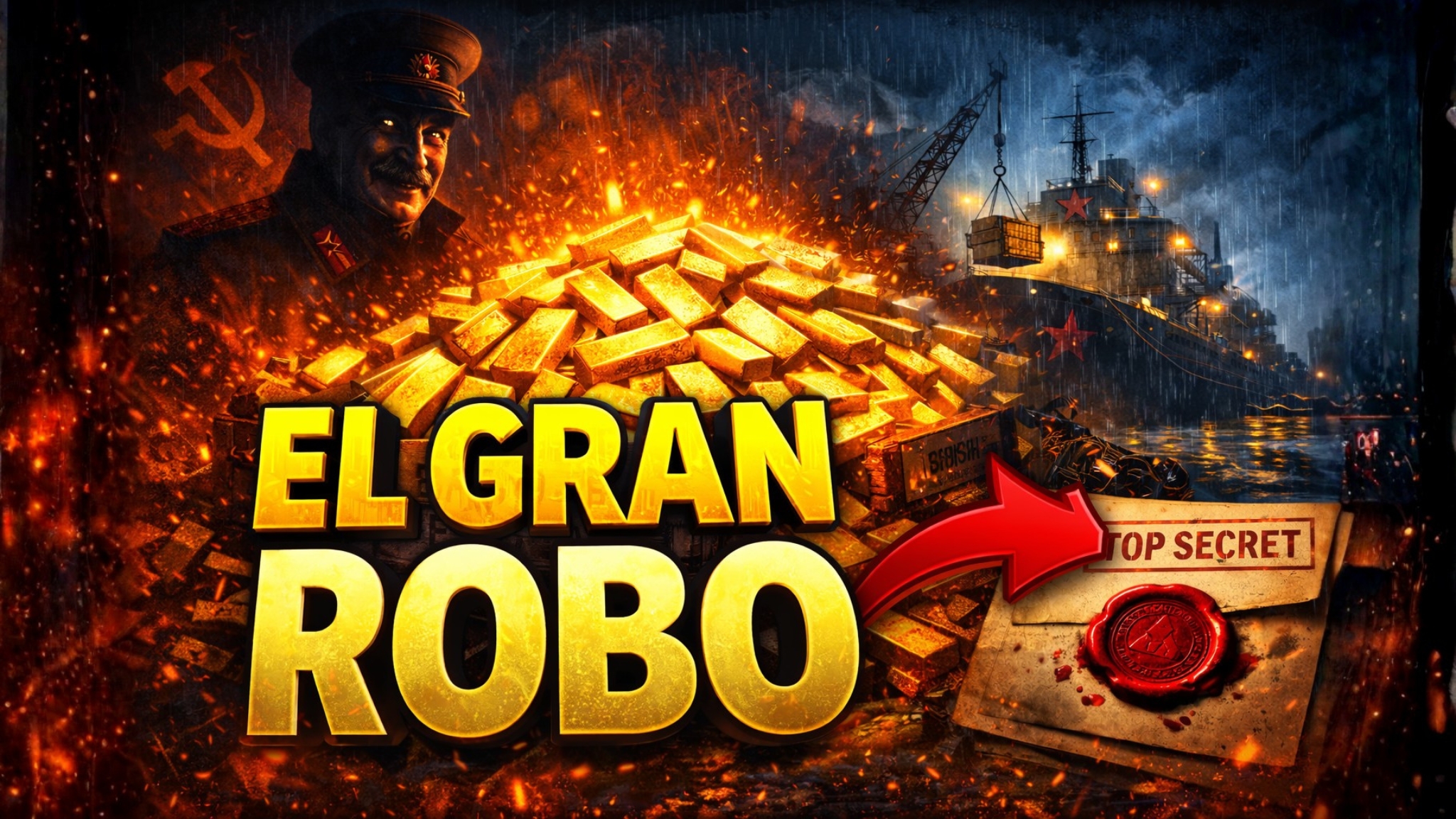 El Robo del Siglo El Enigma del Oro de Moscú