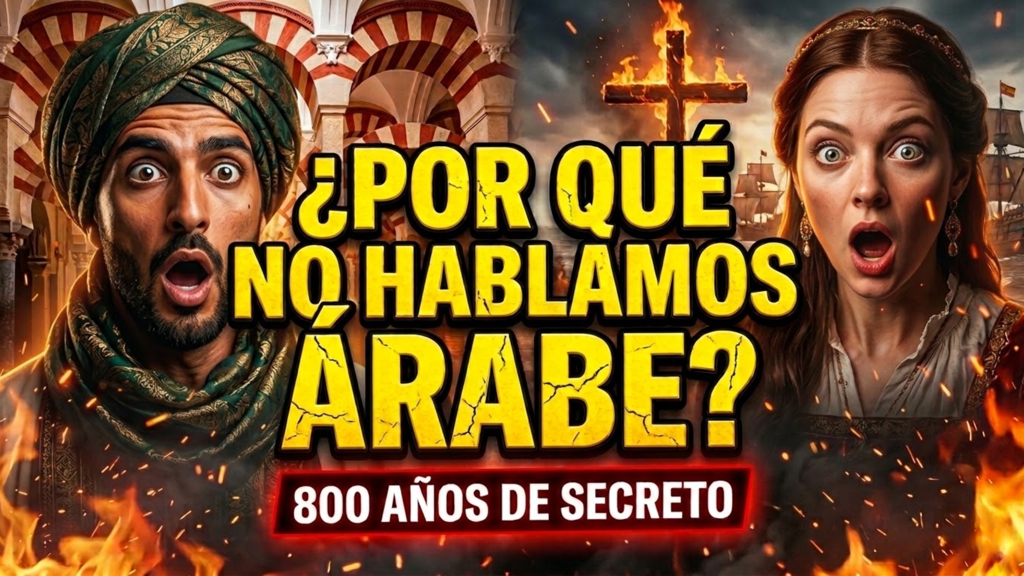 ¿Por qué NO HABLAMOS ÁRABE tras 800 años pero sí ESPAÑOL-2