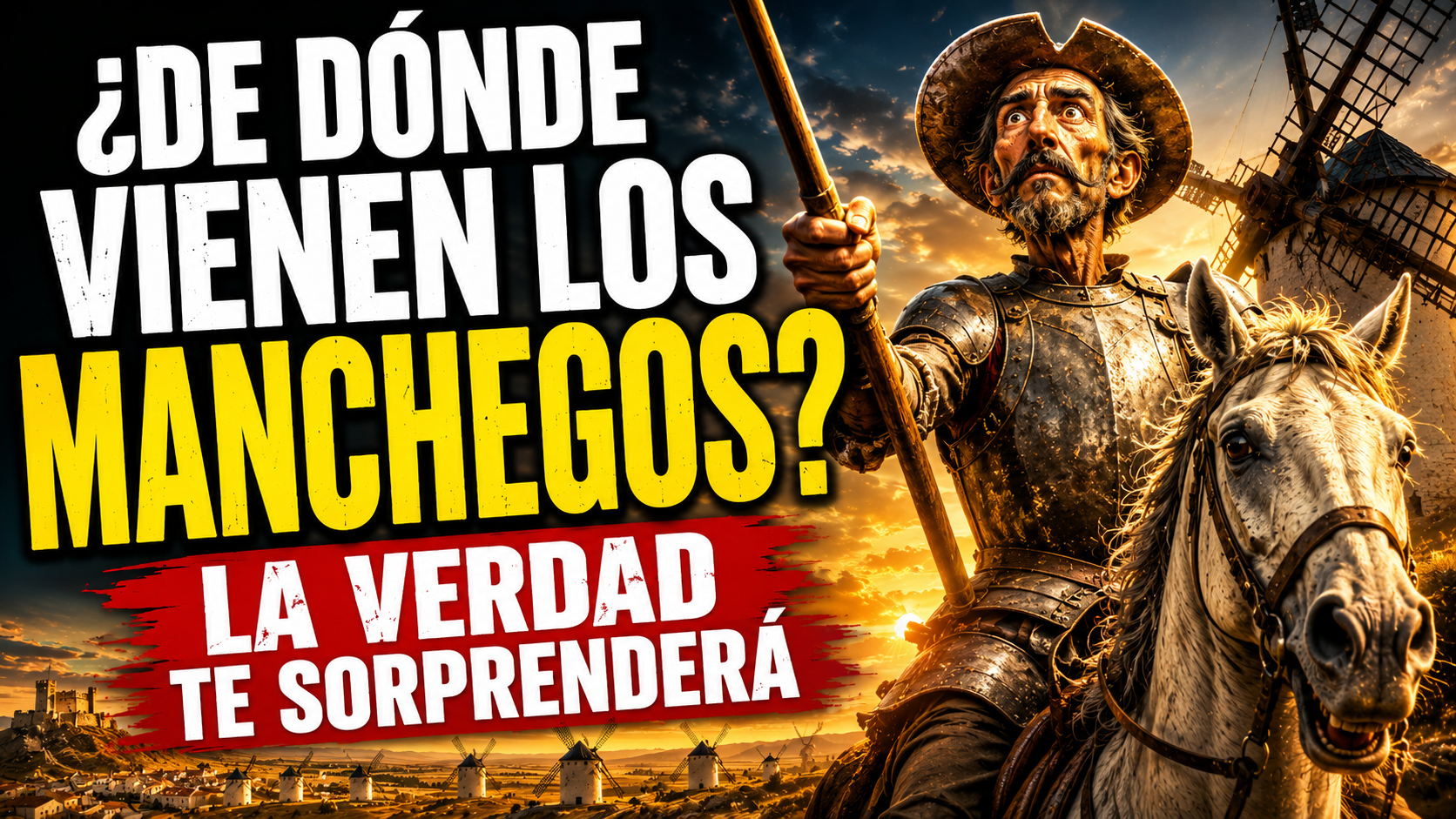 De donde vienen los manchegos